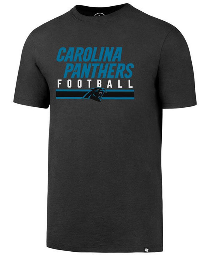'47 Brand Men's Carolina Panthers Cover 4 Super Rival T-Shirt & Reviews ...