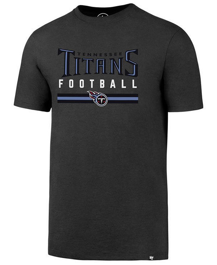 '47 Brand Men's Tennessee Titans Cover 4 Super Rival T-Shirt - Macy's