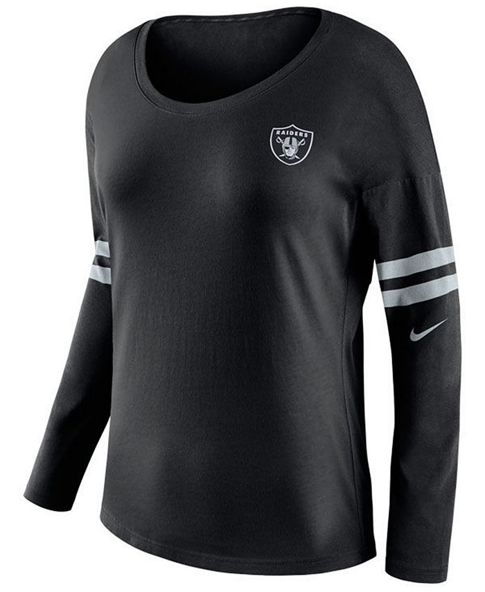 Nike Women's Oakland Raiders Tailgate Long Sleeve Top & Reviews ...