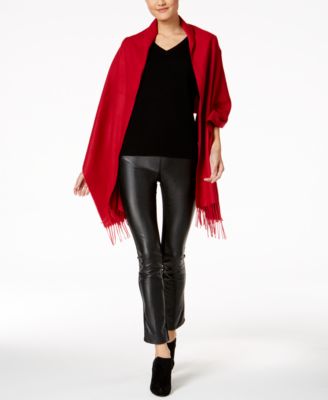 Charter Club - Solid Soft Blanket Wrap