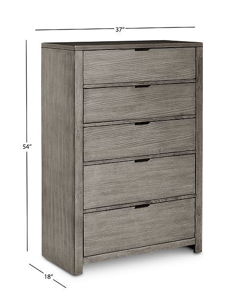 Furniture Tribeca 5 Drawer Chest Created For Macy S Reviews