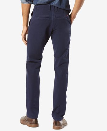 Dockers Men’s Alpha Smart 360 Flex Slim Tapered Fit Khaki Stretch Pants ...