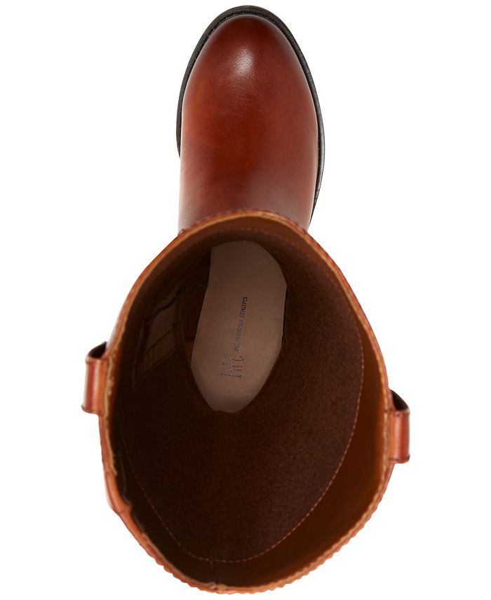 I.N.C. International Concepts Fawne Riding Leather Boots, Created for Macy's Macy's