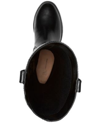 Fawne Leather Knee High Boots