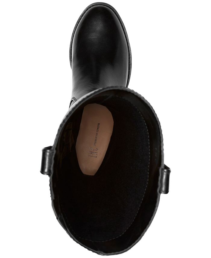 I.N.C. International Concepts Fawne WideCalf Riding Leather Boots, Created for Macy's Macy's