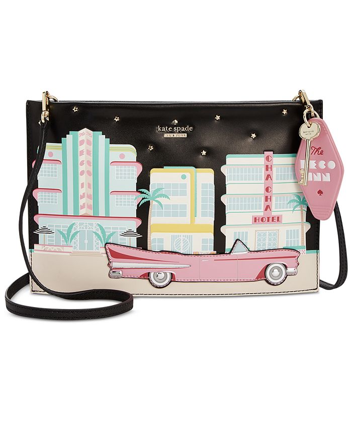 kate spade new york Checking in Car Sima Small Crossbody Macy s