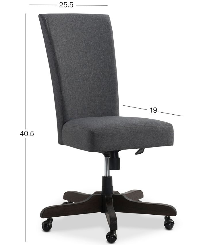 Furniture Hendrik Home Office Desk Chair, Created for Macy's Macy's