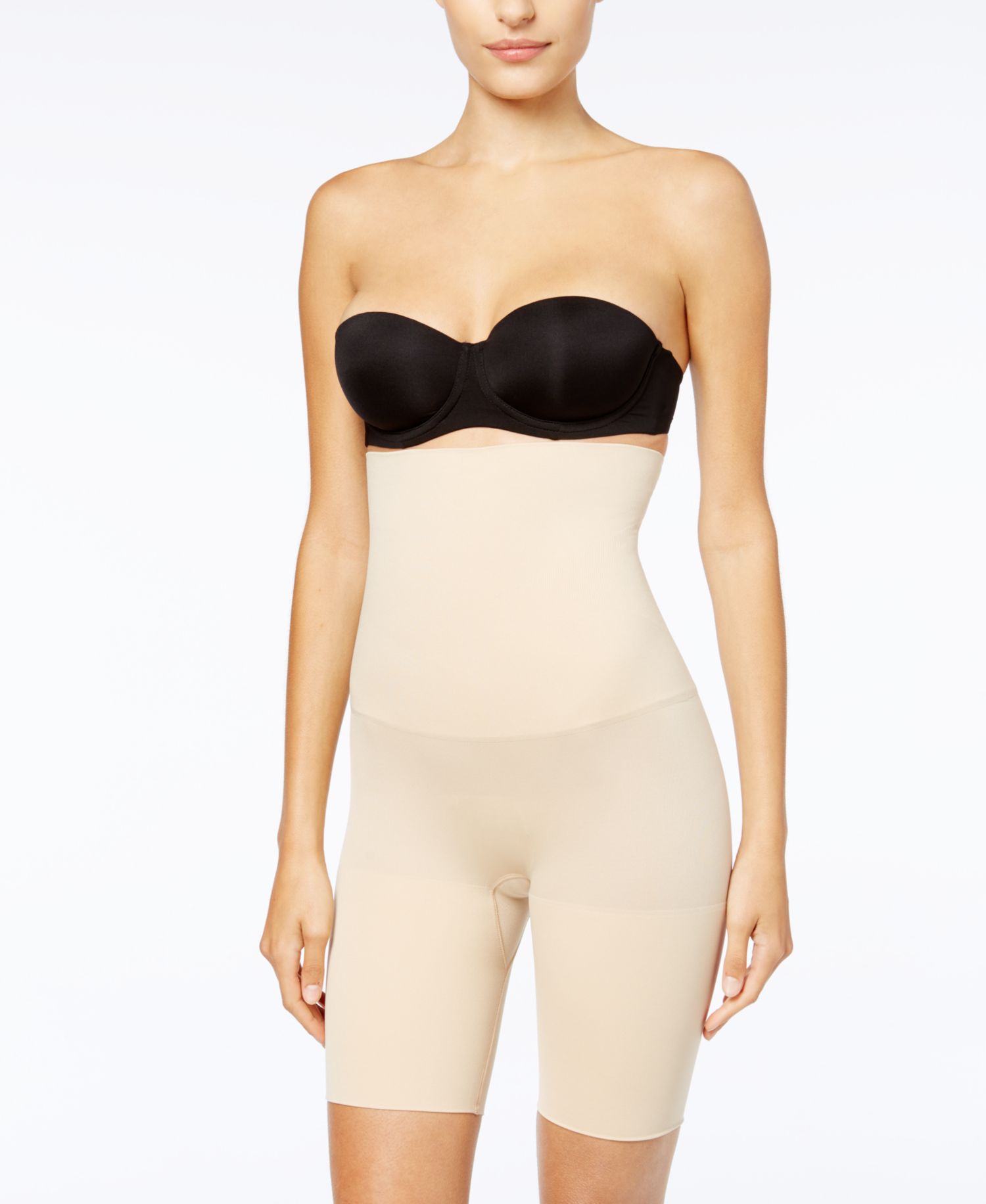 Women's Ultra Tummy-Control Seamless High Waist Thigh Slimmer 12622