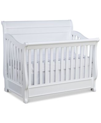 baby crib in bed