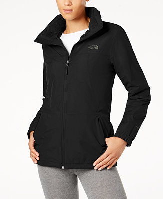 The North Face Louisa Fleece-Lined Rain Jacket, Created for Macy's - Macy's