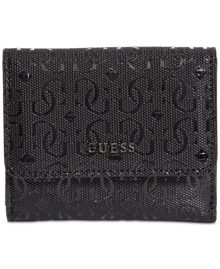 GUESS Kamryn Card & Coin Signature Wallet Macy's
