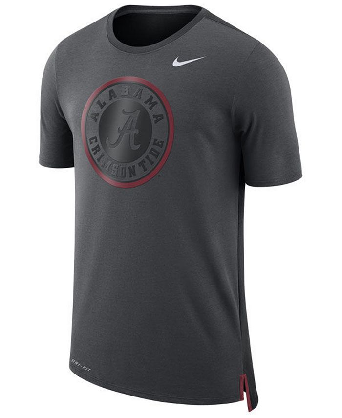 Nike Men's Alabama Crimson Tide Meshback Travel T-Shirt - Macy's