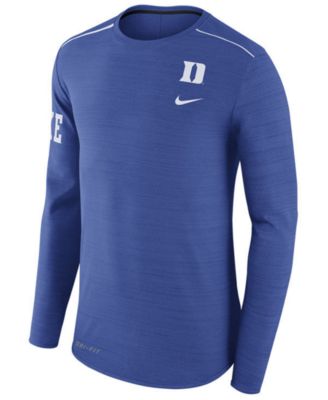 duke nike long sleeve shirt