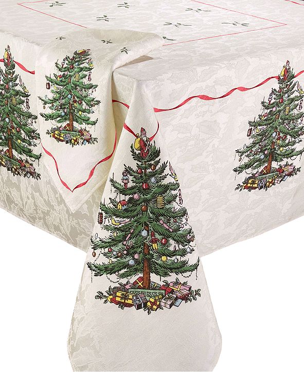 Spode Christmas Tree Tablecloth, 60" x 102" & Reviews Table Linens