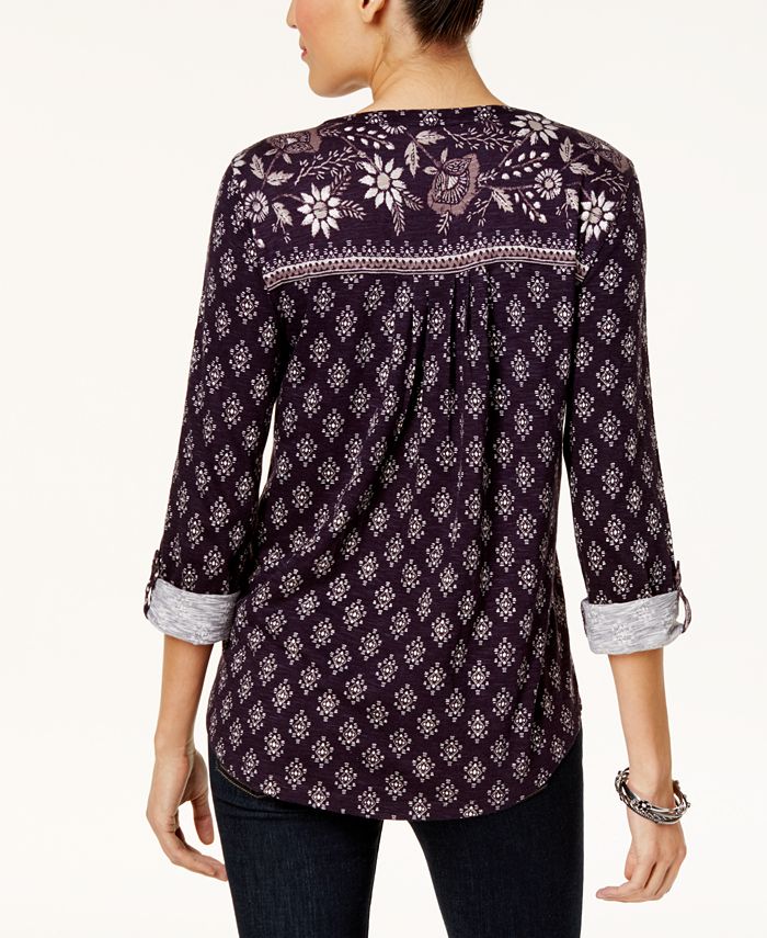style-co-plus-size-mixed-print-split-neck-top-created-for-macys