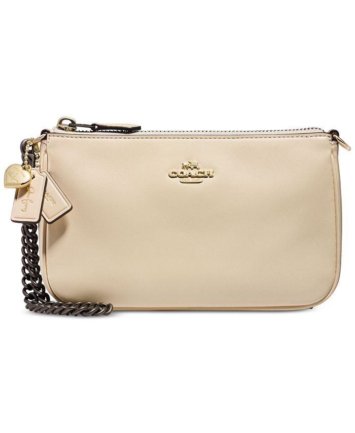 COACH Selena Gomez Wristlet 19 In Refined Calf Leather Macy s