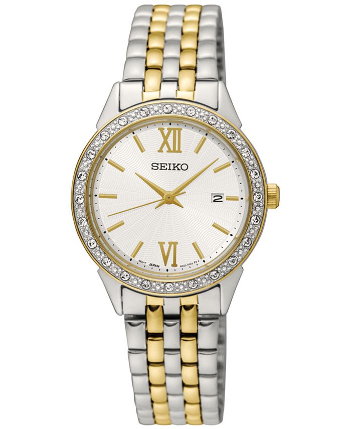 Seiko LIMITED EDITION Women's Special Value Two-Tone Stainless Steel  Bracelet Watch 28mm & Reviews - All Fine Jewelry - Jewelry & Watches -  Macy's