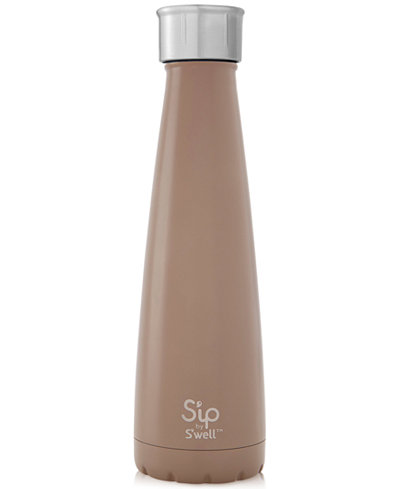S'ip by S'well Steel Gray Water Bottle