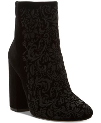Jessica Simpson - Wovella Block-Heel Booties