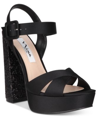 nina platform sandals