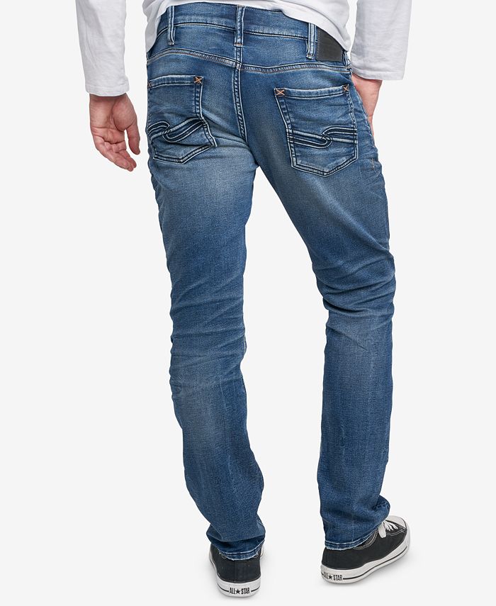 Silver Jeans Co. Men's Allan Classic Fit Slim Jeans - Macy's
