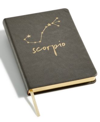 Celebrate Shop - Zodiac Faux-Leather Notebook