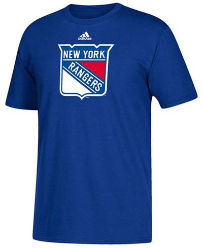 adidas Men's New York Rangers Primary Go To T-Shirt - Sports Fan Shop ...