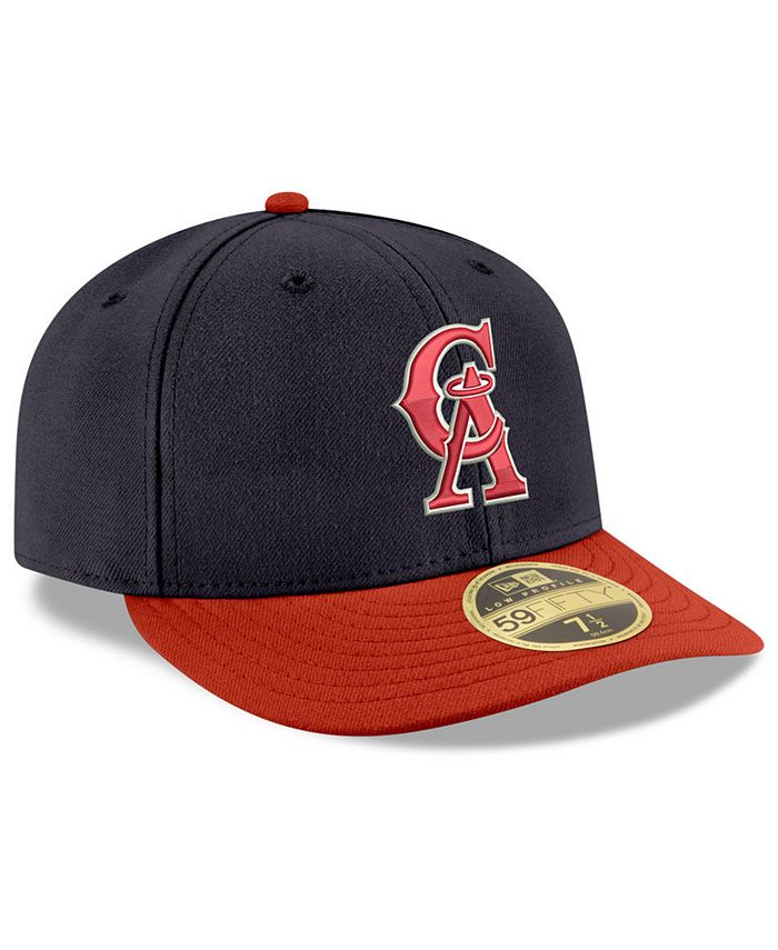 New Era Los Angeles Angels Cooperstown Low Profile 59FIFTY Fitted Cap ...
