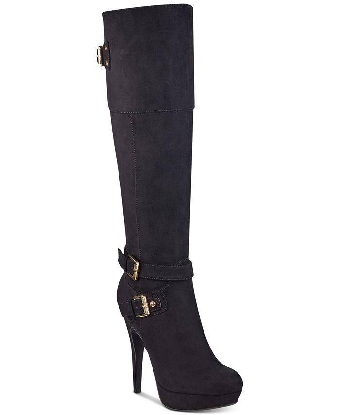 G by GUESS Decco Platform Boots - Macy's
