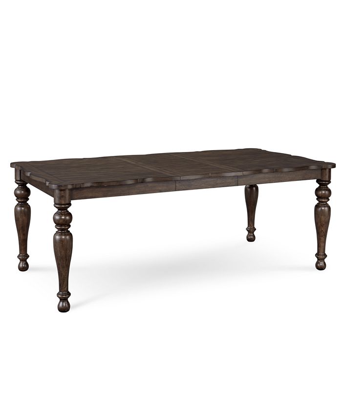 Furniture CLOSEOUT! Hamilton Expandable Dining Table, Created for Macy ...