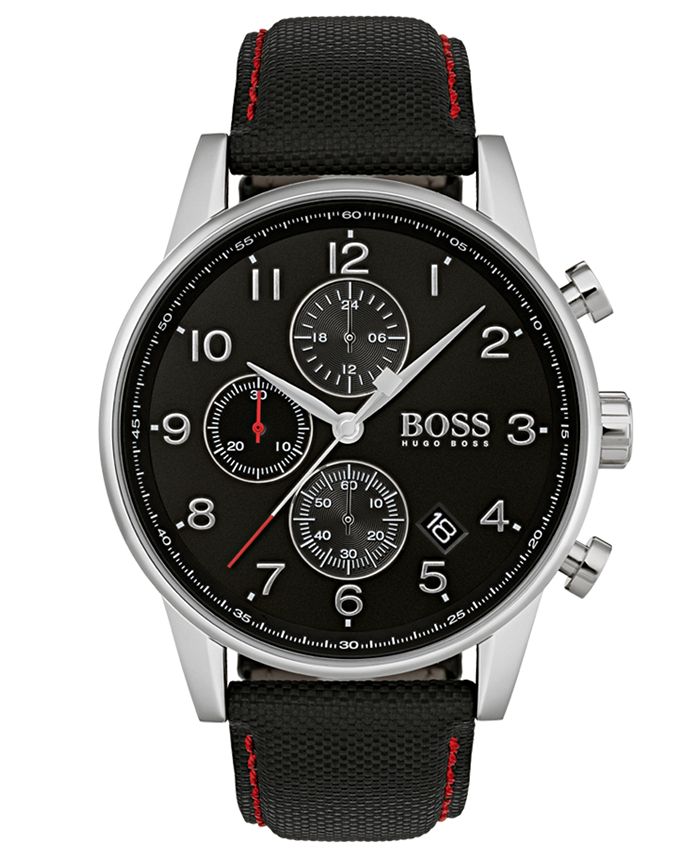 Hugo boss men's 2025 navigator chronograph watch