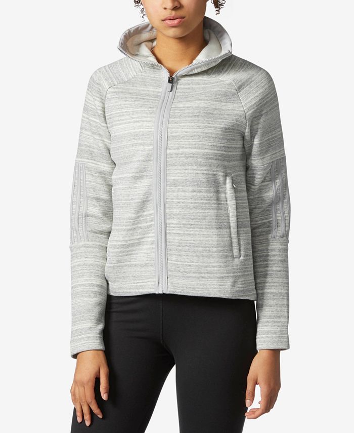 adidas Printed HighCollar Fleece Jacket Macy's