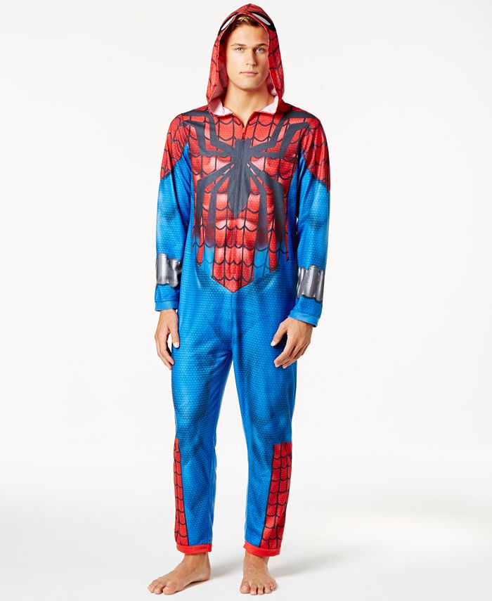 Briefly Stated Men's Spider-Man Costume Jumpsuit - Macy's