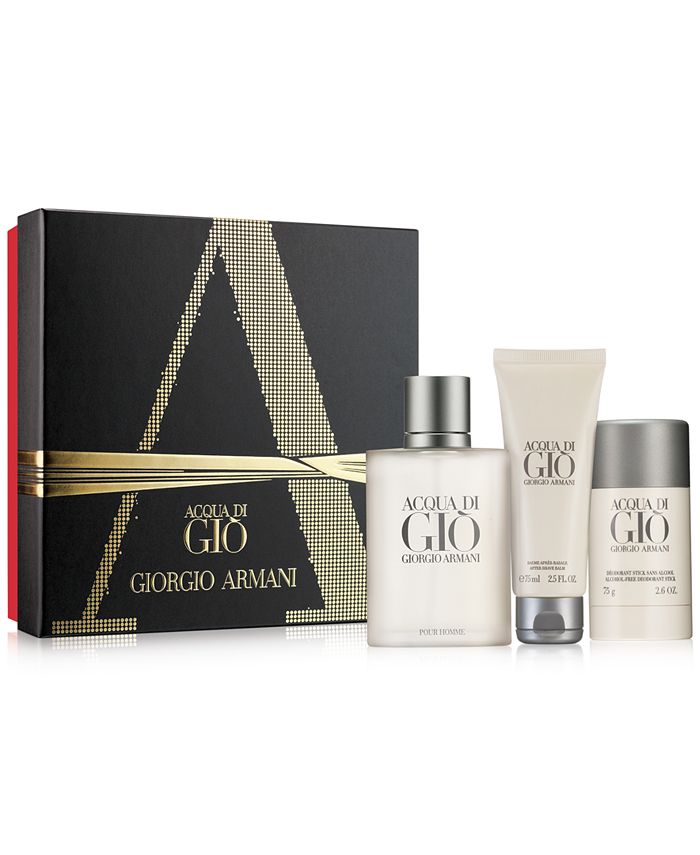 Giorgio Armani 3-Pc. Acqua di Giò Gift Set & Reviews - Cologne - Beauty ...
