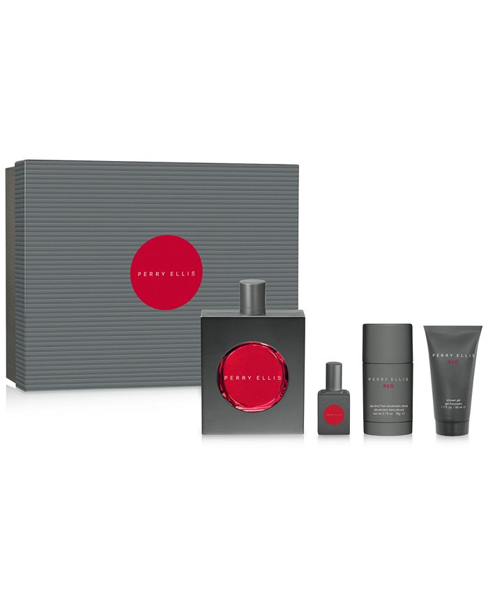 Perry Ellis Men s 4 Pc. Red For Men Gift Set Macy s
