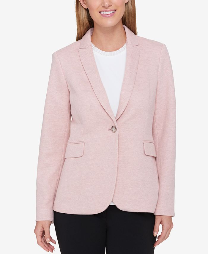 Tommy hilfiger one button on sale blazer