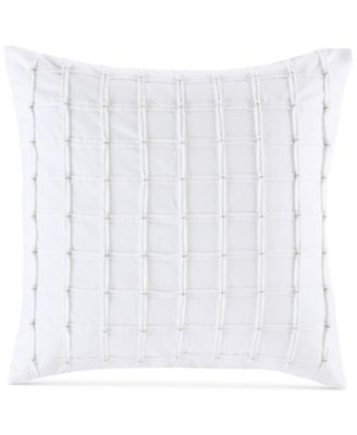 INK+IVY - Shira Bow-Tie Pleated 20" Square Decorative Pillow