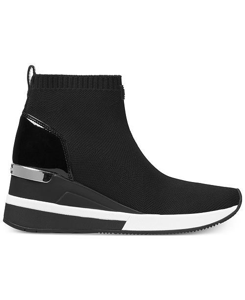 Michael Kors Skyler Sneaker Booties & Reviews - Boots - Shoes - Macy's