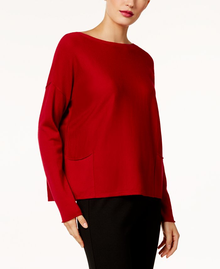Eileen fisher hot sale merino wool sweater