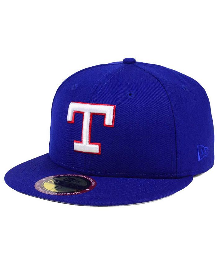 New Era Texas Rangers Ultimate Patch Collection Anniversary 59FIFTY Cap ...