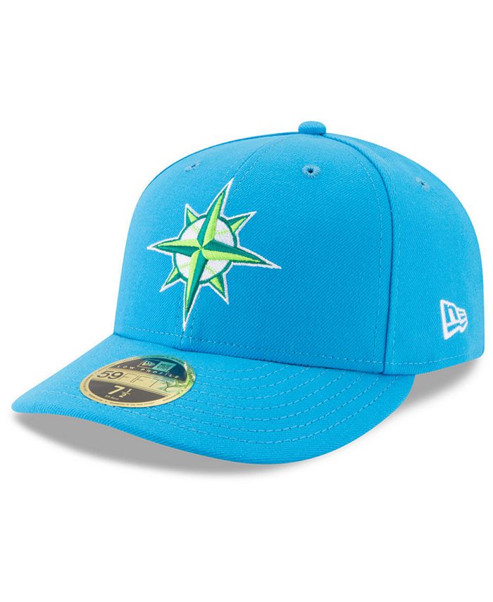 New Era Men's Seattle Mariners 59Fifty Game Navy Low Crown