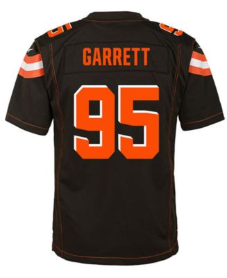 Nike Myles Garrett Cleveland Browns Game Jersey, Big Boys (8-20) - Macy's