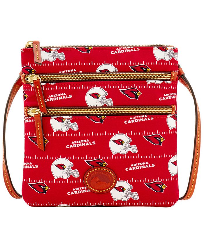 Dooney & Bourke Arizona Cardinals Nylon Triple Zip Crossbody Macy's