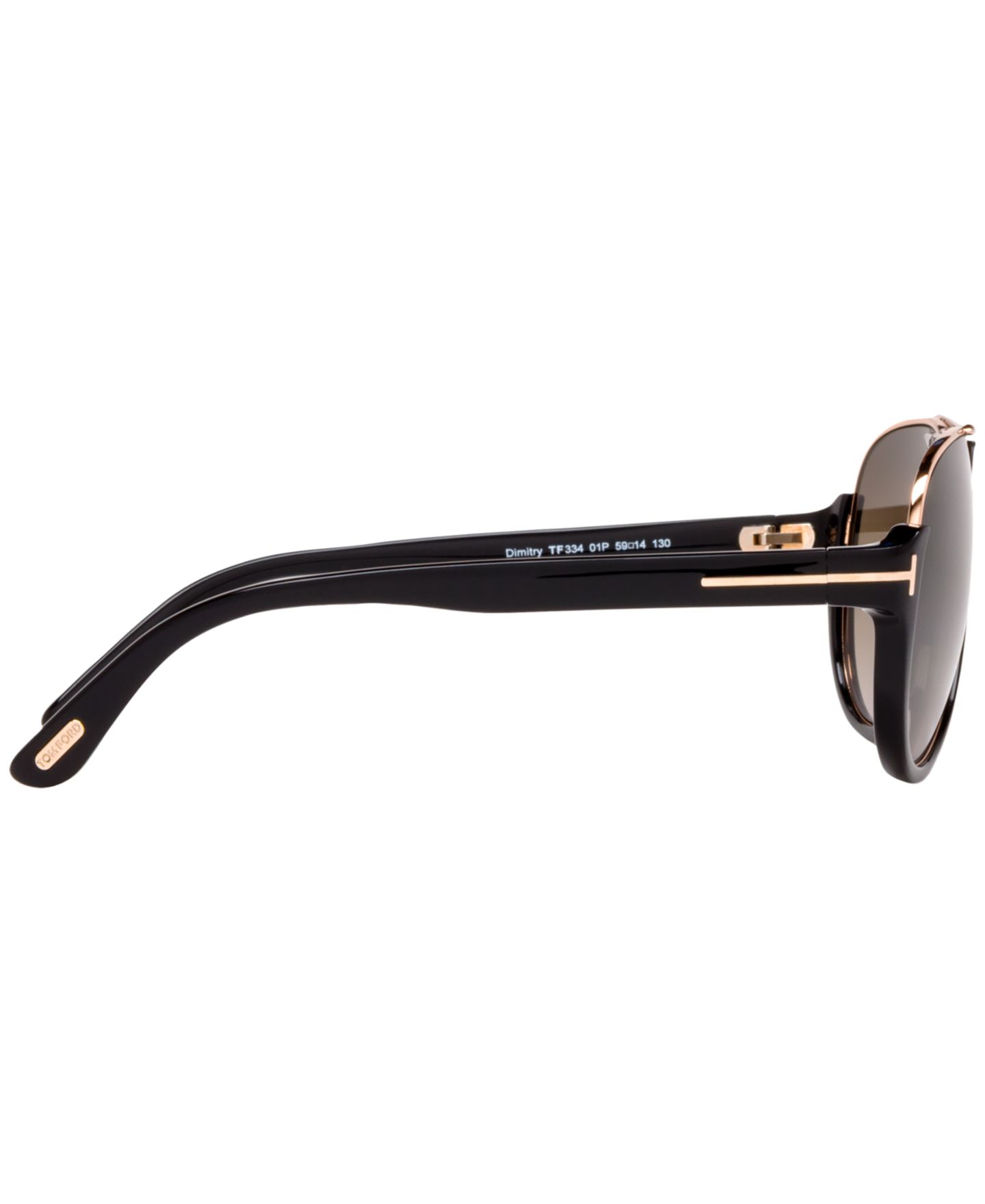 Женские солнцезащитные очки Tom Ford Dimitry Sunglasses, FT0334, цвет: Чёрный / Зелёный градиентный — фото 5