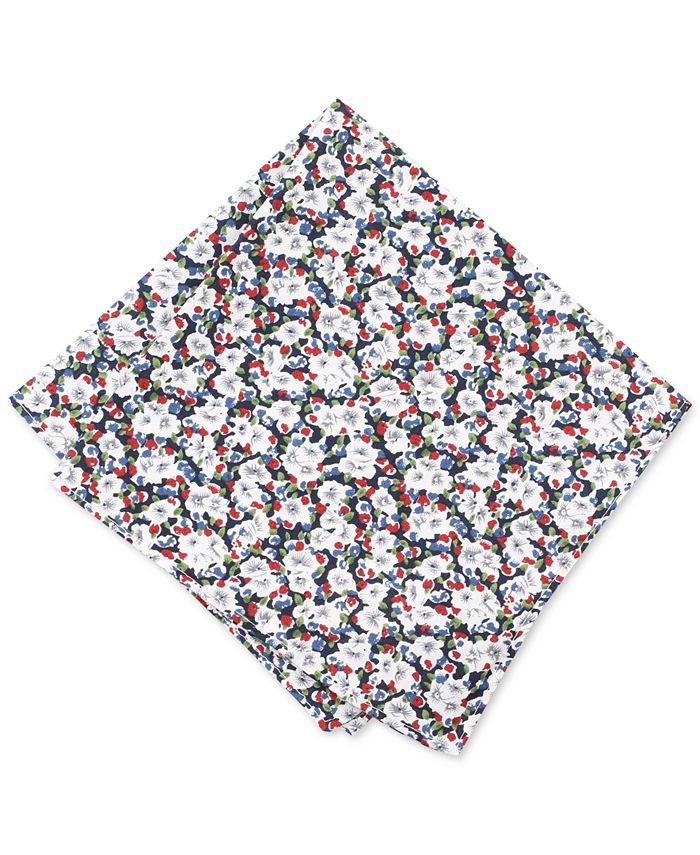 Bar III Men's Noma Floral Pocket Square, Created for Macy's Macy's