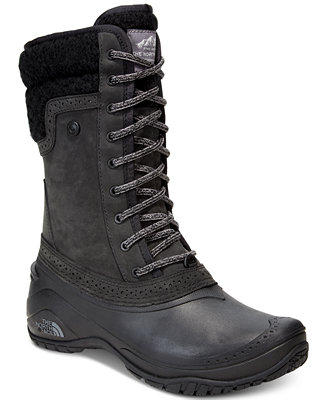 The North Face Women&#39;s Shellista Waterproof Mid Cold Weather Boots - Boots - Shoes - Macy&#39;s