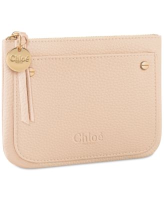 chloe woody tote bag leather