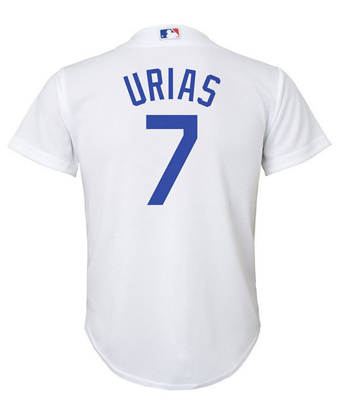 السوار الذكي Majestic Julio Urias Los Angeles Dodgers Player Replica CB Jersey ... السوار الذكي