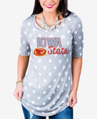 Gameday Couture Women's Iowa State Cyclones Polka Dot T-Shirt - Macy's