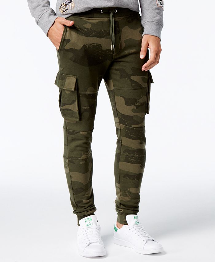 American Rag Men's Camo Cargo Jogger Pants, Created for Macy's - Macy's